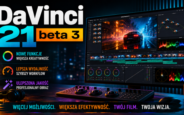 DaVinci Resolve 21 Beta 3: Blackmagic poprawia współpracę, live capture i obsługę plików Panasonic